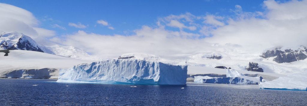 Icerberg tabulaire en Antarctique