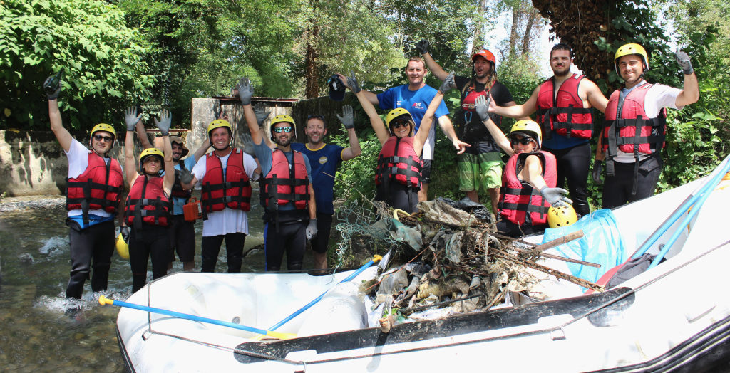 Team Building Pyrénées rafting Développement durable