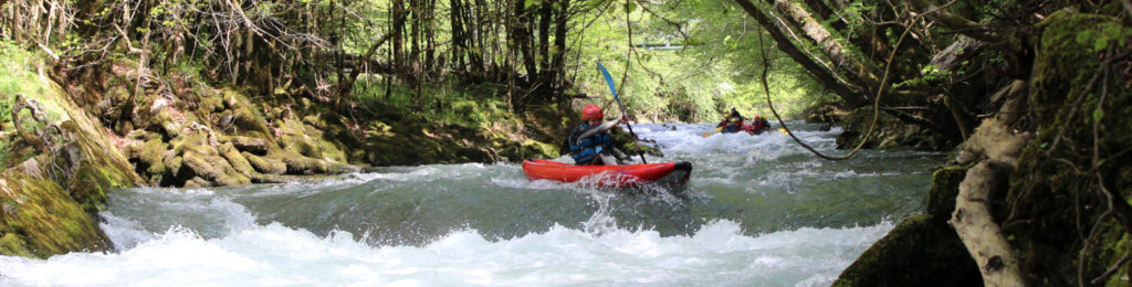 Kayak rafting Pyrénées Pau