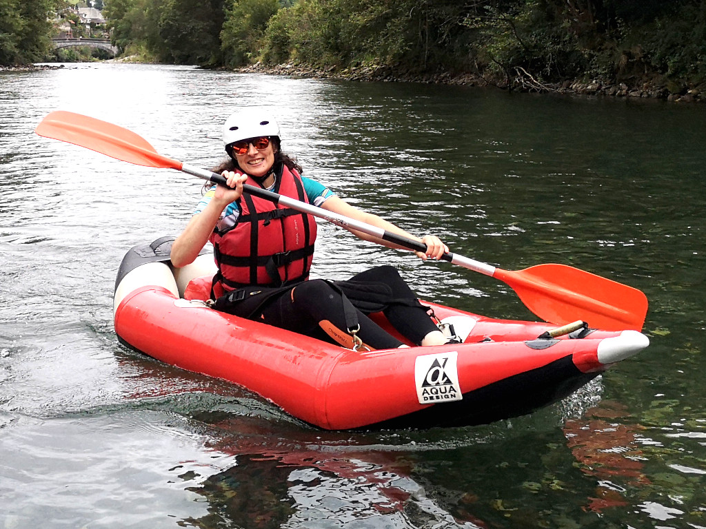 Descente du gave de Pau en kayak rafting